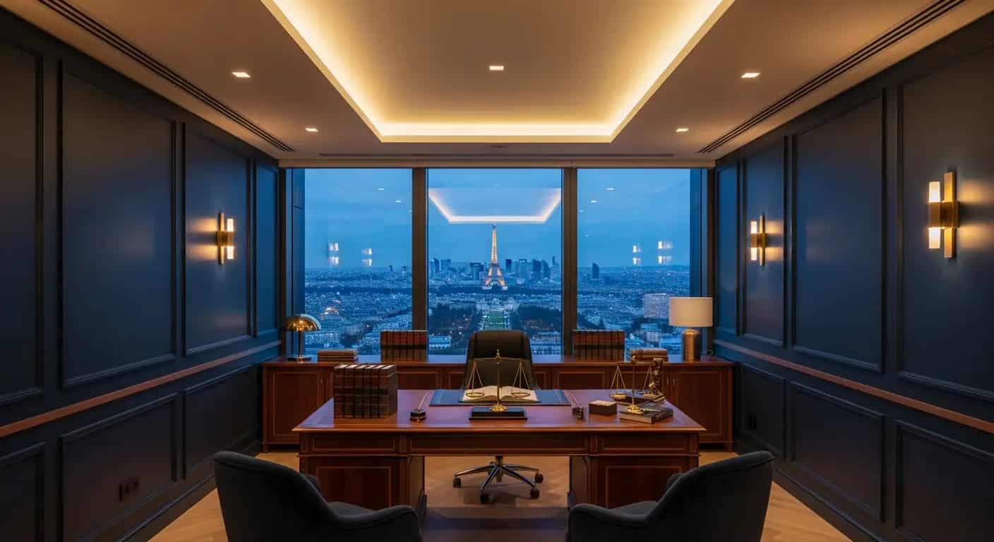 Cabinet d'avocat parisien moderne — MeilleurAvocats.fr